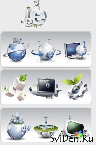 Vector Icons "Internet, Email"