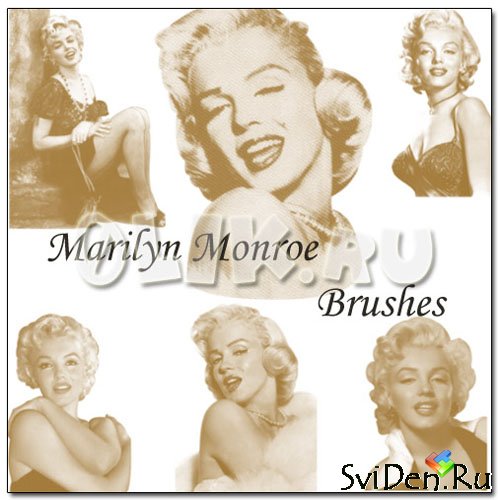 Brushes for Photoshop - Merilin  Monroe