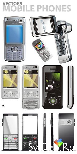 Vector Mobile Phones