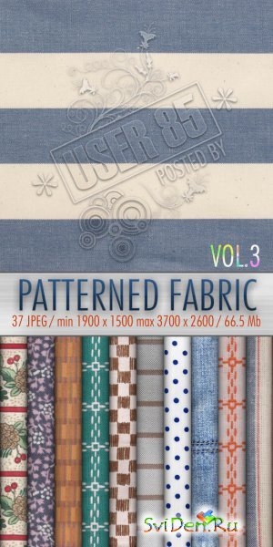 Patterned Fabric Textures
