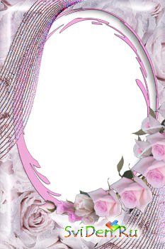 Photoframe - Pink Roses