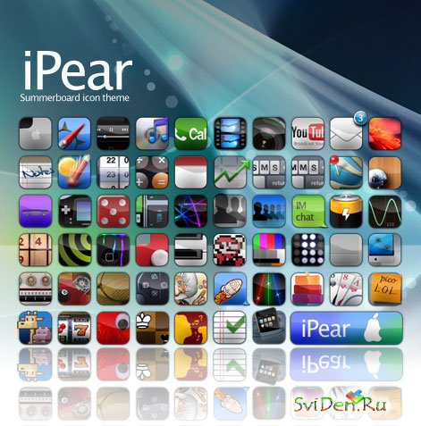 iphone  iPear  Icons