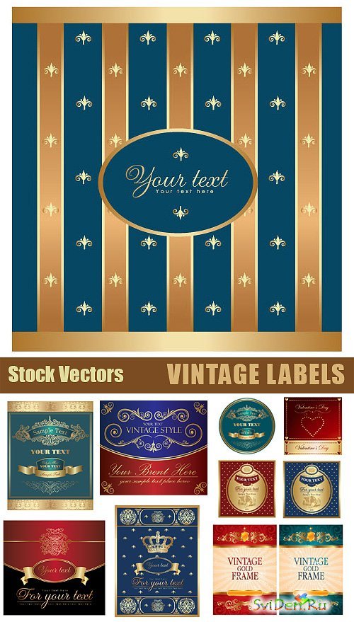 Stock Vectors - Vintage Labels