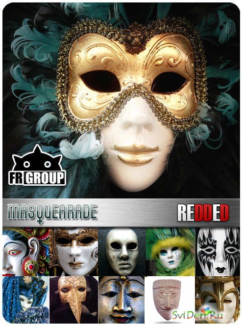 Maskaradnye masks - high-quality a photo drain