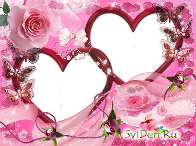 Photoframe for Photoshop - Hearts of Love