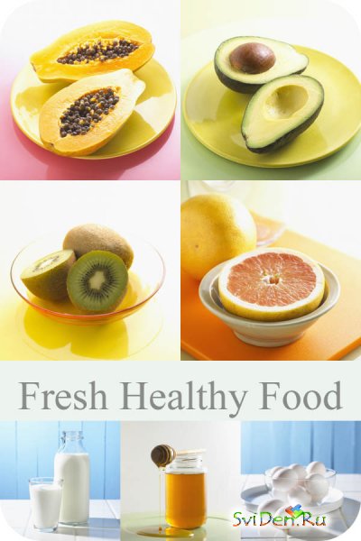 Clipart - Fresh Healthy Food