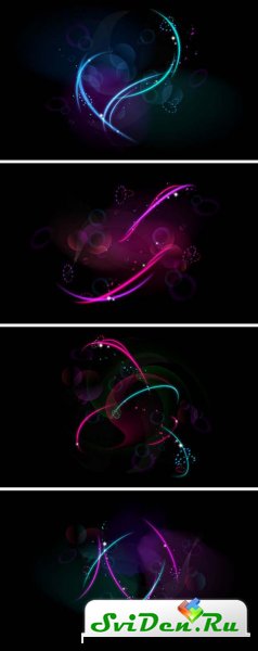  - Vector background - Glow