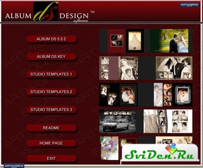 Album DS Design 5.5.2 Software for Photoshop + libraries
