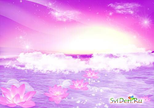 Romantic lilac background for Photoshop