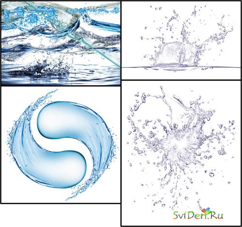 PSD template - Splash Water