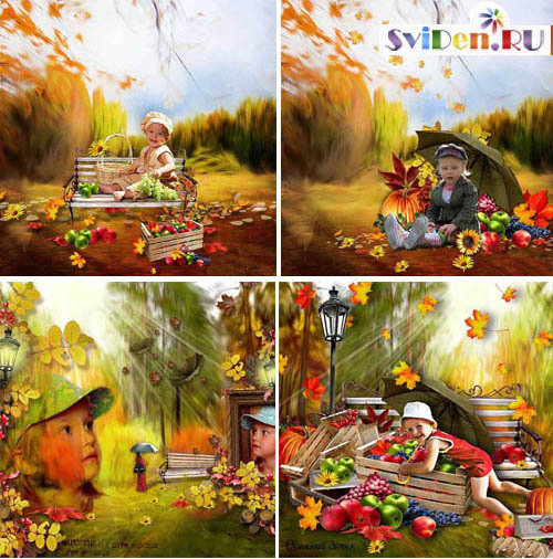 Примеры из осеннего сборника: Осенние красоты