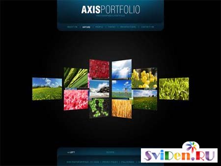 Axis Portfolio Web Template