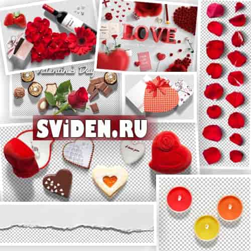 Любовь - День Святого Валентина PSD Создатель сцен
